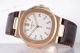 Swiss Replica Patek Philippe Nautilus Watches - Rose Gold Case With White Dial (4)_th.jpg